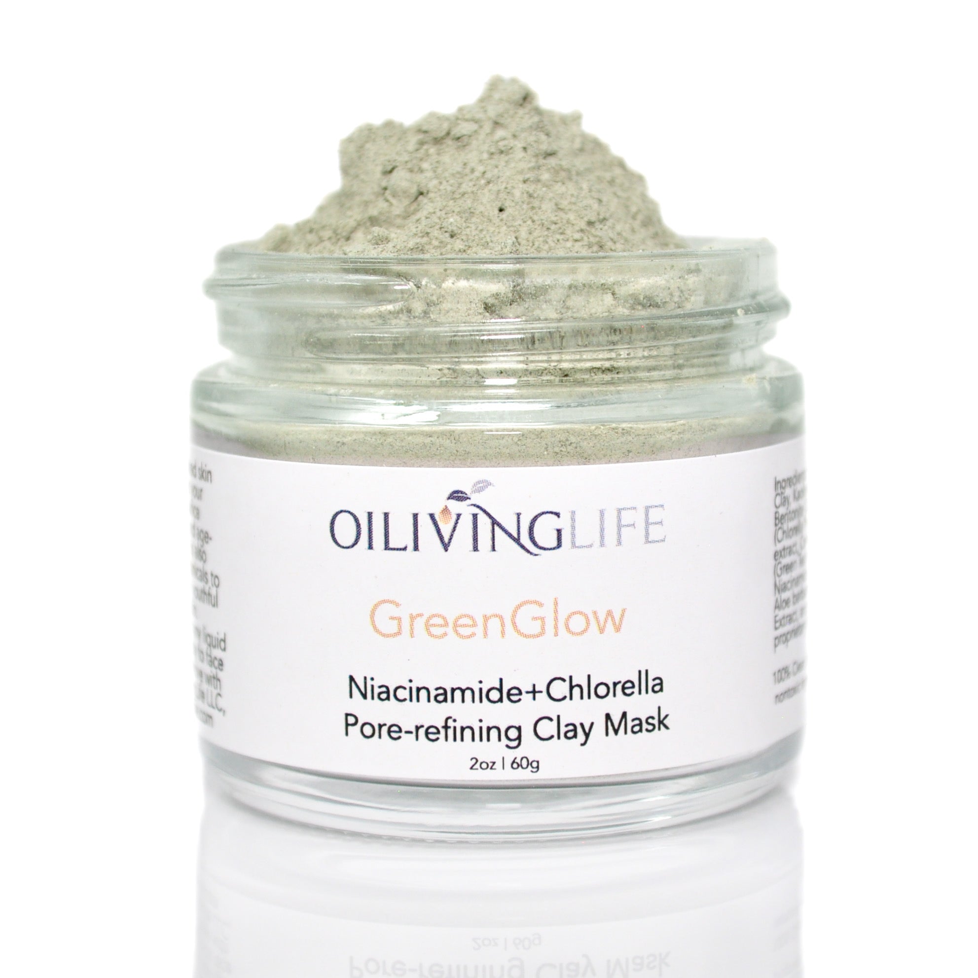 GreenGlow Niacinamide Clay Mask