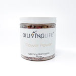 Flower Power Calming Bath Salts - OilivingLife