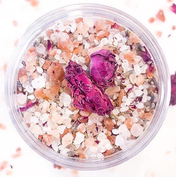 Flower Power Calming Bath Salts - OilivingLife
